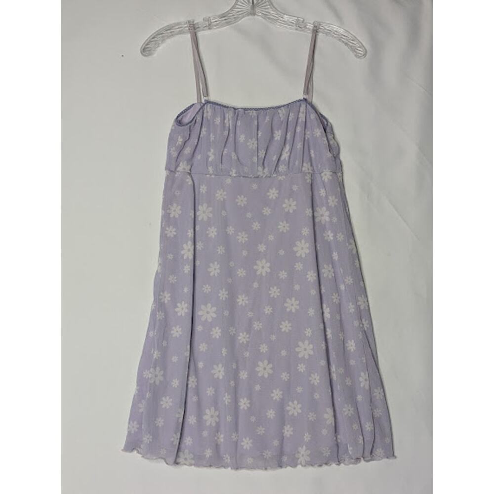 Flower Girl Lilac Mini Dress MINGA LONDON Size 10 Festival Fairycore, Kawaii0 - Picture 5 of 7